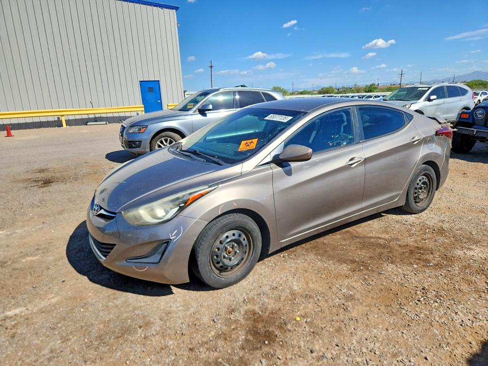 68077136 :رقم المزاد ، 5NPDH4AE3GH696801 vin ، 2016 Hyundai Elantra مزاد بيع