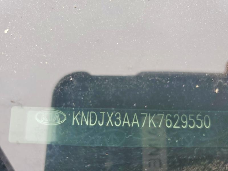 67423986 :رقم المزاد ، KNDJX3AA7K7629550 vin ، 2019 Kia Soul مزاد بيع