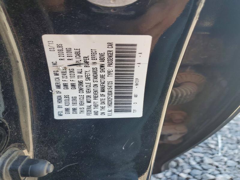 Продажа на аукционе авто 2013 Honda Accord, vin: 1HGCR2F39DA154725, номер лота: 67284496