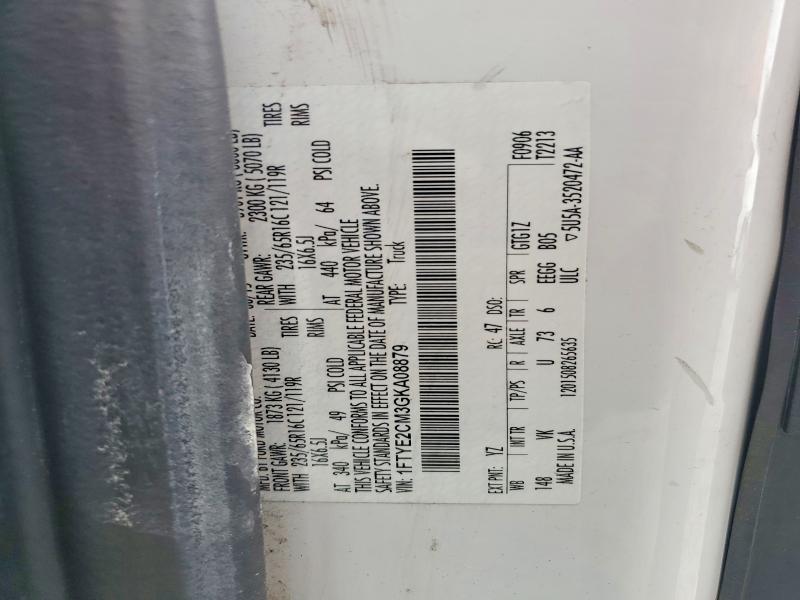 Продаж на аукціоні авто 2016 Ford Transit, vin: 1FTYE2CM3GKA08879, номер лоту: 70813896