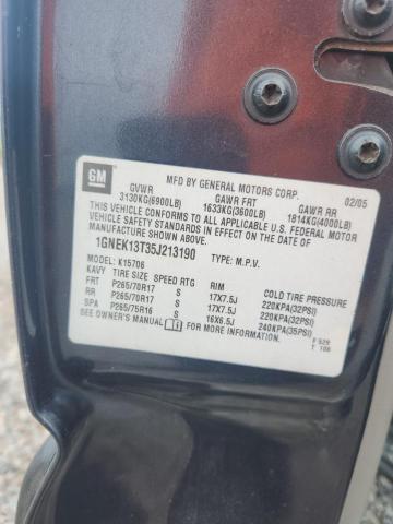 70132866 :رقم المزاد ، 1GNEK13T35J213190 vin ، 2005 Chevrolet Tahoe مزاد بيع