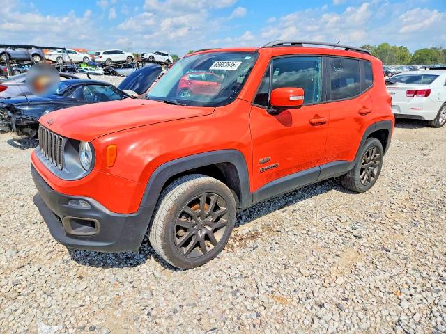 2016 Jeep Renegade მანქანა იყიდება აუქციონზე, vin: ZACCJBBWXGPD09857, აუქციონის ნომერი: 68563686