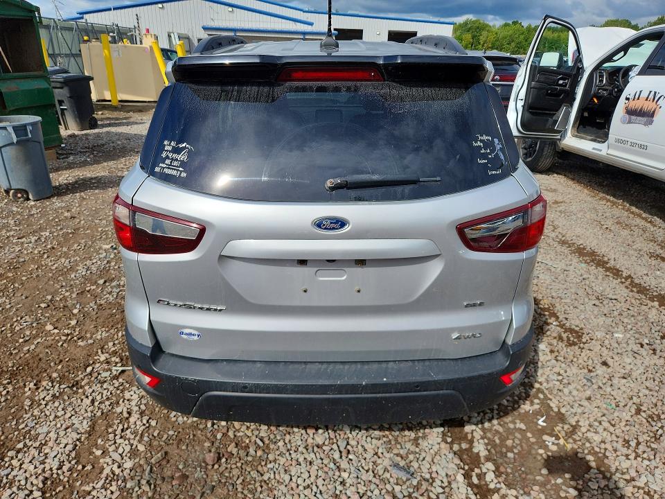 69366166 :رقم المزاد ، MAJ6S3JL6LC333021 vin ، 2020 Ford Ecosport مزاد بيع