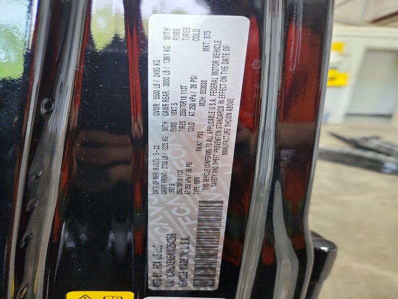 2022 Jeep Wrangler Unlimited მანქანა იყიდება აუქციონზე, vin: 1C4HJXEN5NW254269, აუქციონის ნომერი: 68754126