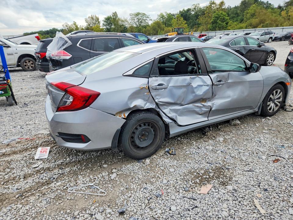 2017 Honda Civic მანქანა იყიდება აუქციონზე, vin: 19XFC2F57HE055080, აუქციონის ნომერი: 68657826