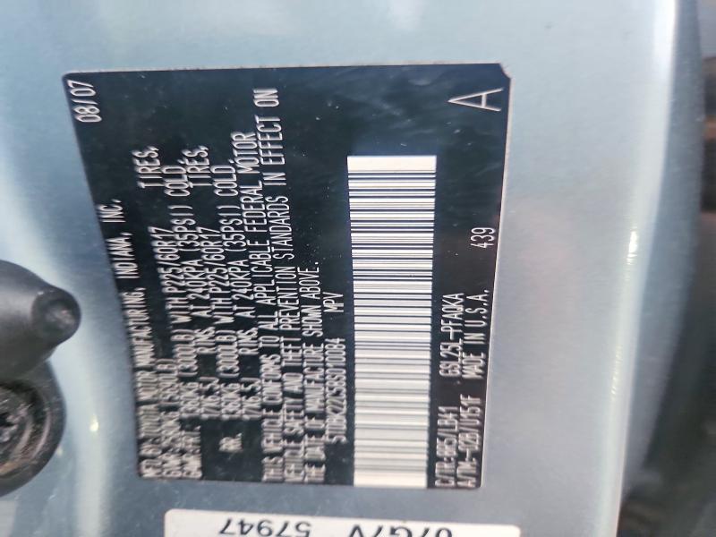 Aukcja sprzedaży 2008 Toyota Sienna, vin: 5TDBK22C58S010084, numer aukcji: 70468666