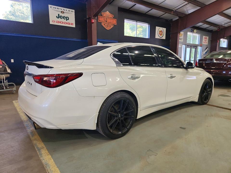 66567756 :رقم المزاد ، JN1EV7AP2JM362100 vin ، 2018 Infiniti Q50 مزاد بيع