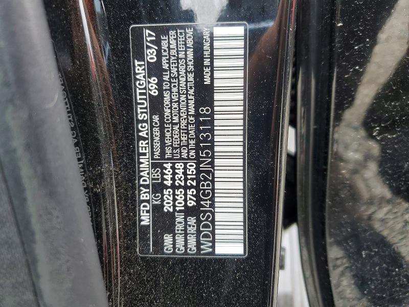 Aukcja sprzedaży 2018 Mercedes-benz Cla, vin: WDDSJ4GB2JN513118, numer aukcji: 67104426