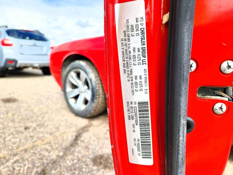 Aukcja sprzedaży 2015 Dodge Challenger, vin: 2C3CDZAGXFH705544, numer aukcji: 70303326