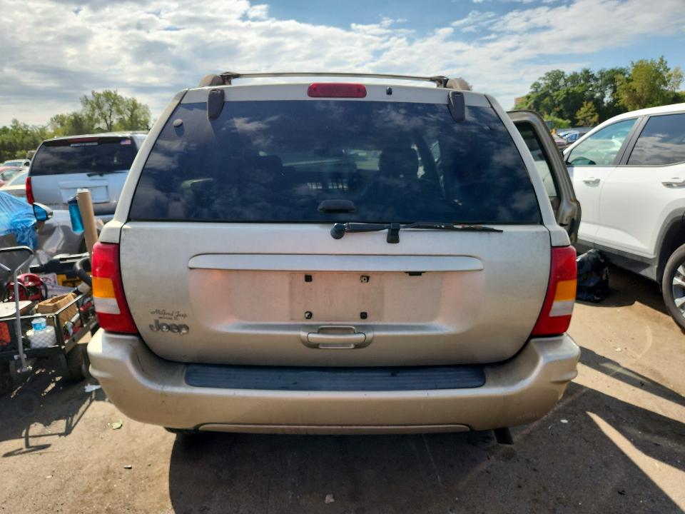 2000 Jeep Grand Cherokee მანქანა იყიდება აუქციონზე, vin: 1J4GW58S1YC381829, აუქციონის ნომერი: 69088886