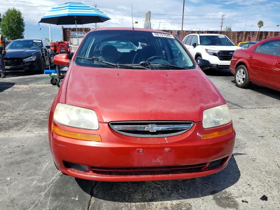 Продажа на аукционе авто 2007 Chevrolet Aveo, vin: KL1TD66697B774611, номер лота: 68191646