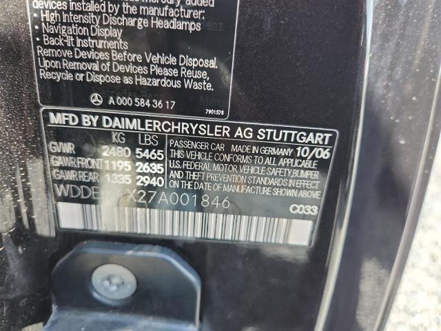 Продажа на аукционе авто 2007 Mercedes-benz Cl, vin: WDDEJ71X27A001846, номер лота: 70060566