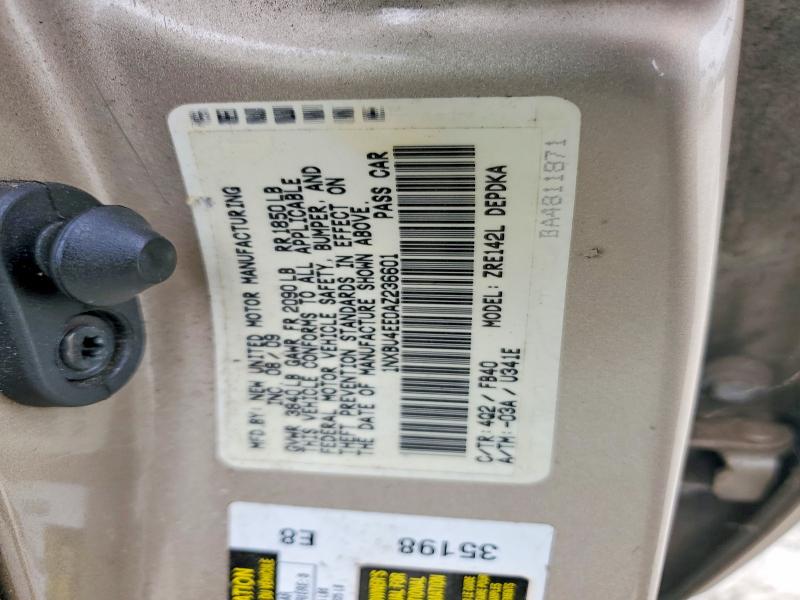 Продаж на аукціоні авто 2010 Toyota Corolla, vin: 5FNYF3H54AB008012, номер лоту: 70349726