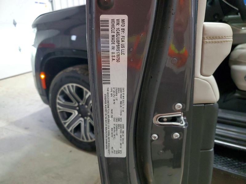 70341096 :رقم المزاد ، 1C4SJUBP8RS178750 vin ، 2024 Jeep Wagoneer مزاد بيع