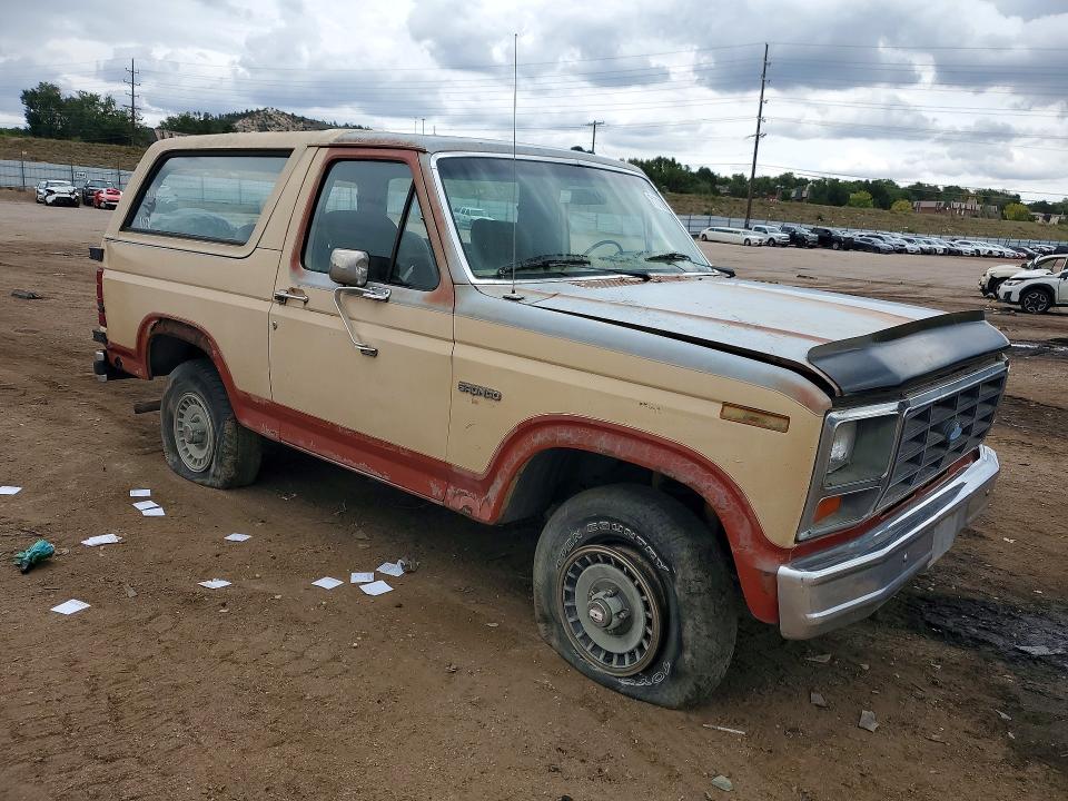 71070996 :رقم المزاد ، 1FMDU15N7FLA91240 vin ، 1985 Ford Bronco مزاد بيع