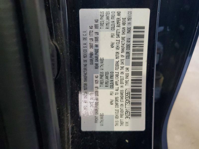 2016 Mazda 3 მანქანა იყიდება აუქციონზე, vin: 3MZBM1T73GM329971, აუქციონის ნომერი: 69104906