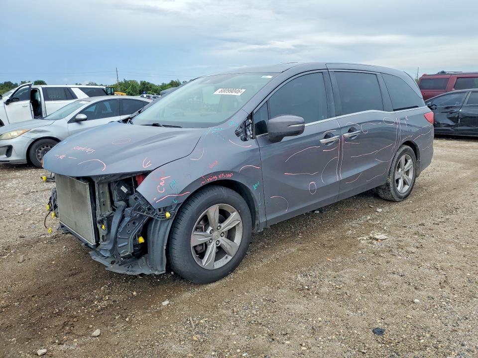 2018 Honda Odyssey მანქანა იყიდება აუქციონზე, vin: 5FNRL6H76JB083326, აუქციონის ნომერი: 68099046