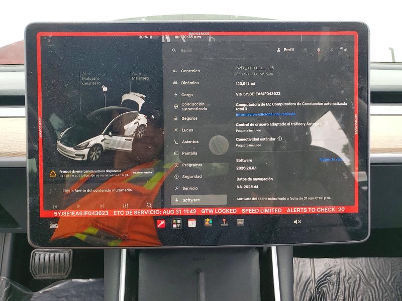 Продаж на аукціоні авто 2018 Tesla Model 3, vin: 5YJ3E1EA6JF043623, номер лоту: 67467106