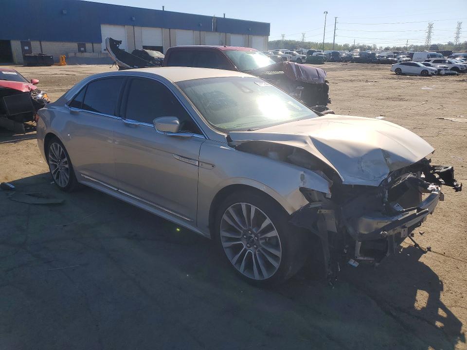2017 Lincoln Continental მანქანა იყიდება აუქციონზე, vin: 1LN6L9SK1H5609208, აუქციონის ნომერი: 70638476