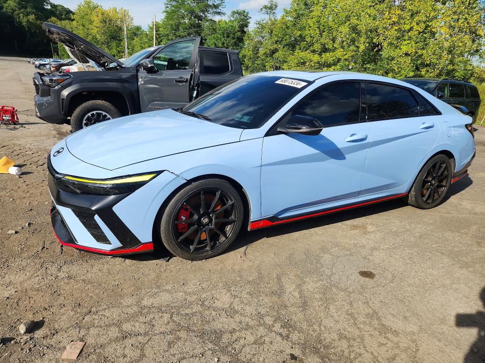 68075336 :رقم المزاد ، KMHLW4DK4SU025022 vin ، 2025 Hyundai Elantra N مزاد بيع