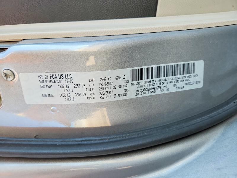 Продажа на аукционе авто 2017 Chrysler Pacifica, vin: 2C4RC1EG8HR636306, номер лота: 70318026