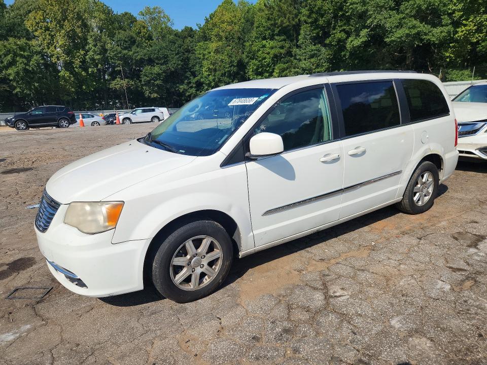 2012 Chrysler Town & Country მანქანა იყიდება აუქციონზე, vin: 2C4RC1BG1CR212981, აუქციონის ნომერი: 67848656