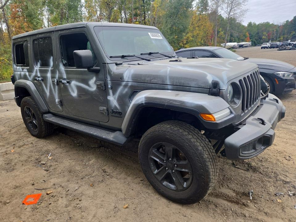 2021 Jeep Wrangler Unlimited მანქანა იყიდება აუქციონზე, vin: 1C4HJXEN0MW633646, აუქციონის ნომერი: 68606826