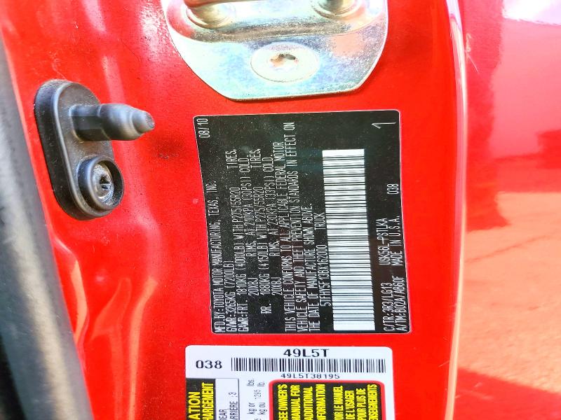 68884576 :رقم المزاد ، 5TFHY5F13BX162000 vin ، 2011 Toyota Tundra مزاد بيع