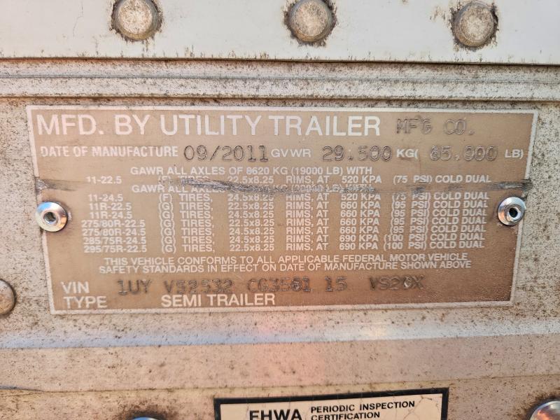 Продаж на аукціоні авто 2012 Utility Trailer Trailer, vin: 1UYVS2532CG358115, номер лоту: 68772996