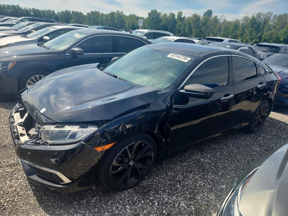 2019 Honda Civic მანქანა იყიდება აუქციონზე, vin: 2HGFC2E52KH001829, აუქციონის ნომერი: 62144736