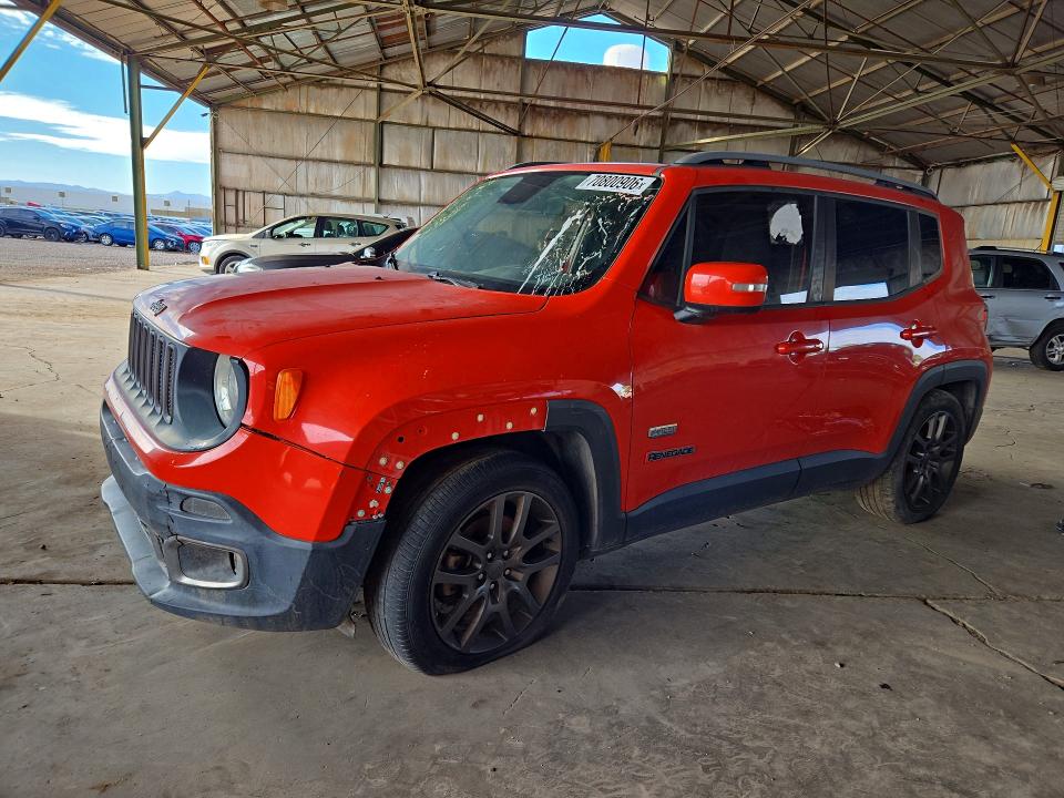 Продаж на аукціоні авто 2016 Jeep Renegade, vin: ZACCJABT4GPC96135, номер лоту: 70800906