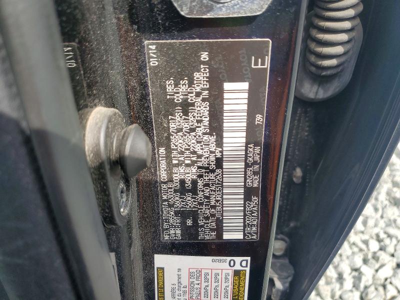 Продажа на аукционе авто 2014 Toyota 4runner, vin: JTEBU5JR0E5172638, номер лота: 68481306