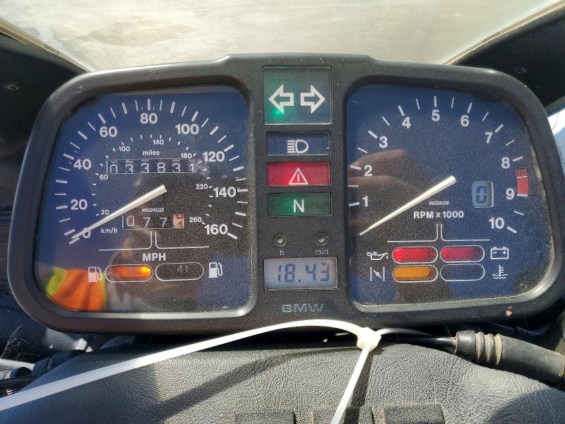 67202406 :رقم المزاد ، WB105130XF0041308 vin ، 1985 Bmw K100 مزاد بيع
