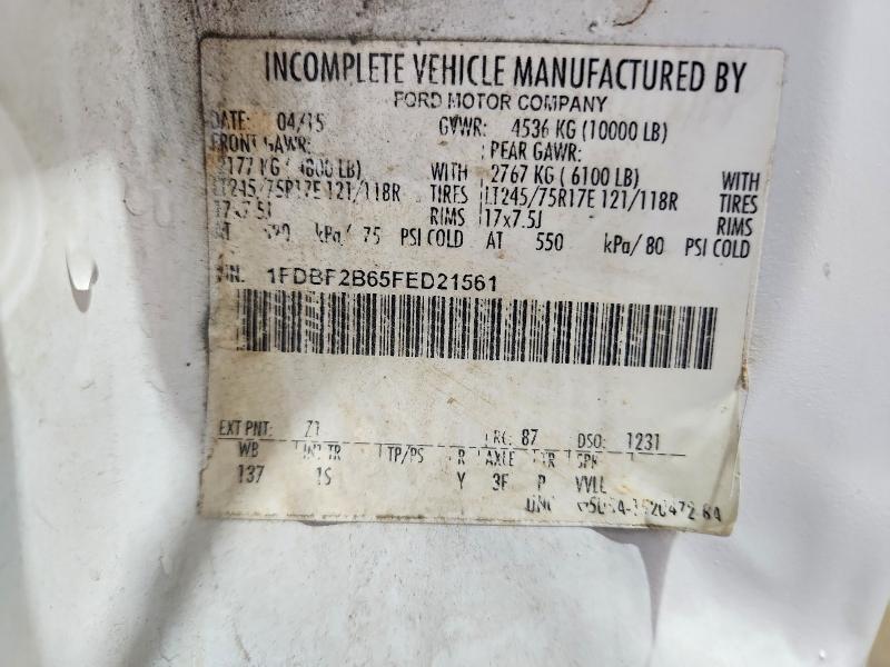 Aukcja sprzedaży 2015 Ford F250, vin: 1FDBF2B65FED21561, numer aukcji: 70693946