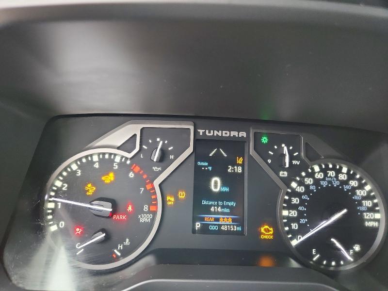 2022 Toyota Tundra მანქანა იყიდება აუქციონზე, vin: 5TFLA5DB9NX002587, აუქციონის ნომერი: 67474066