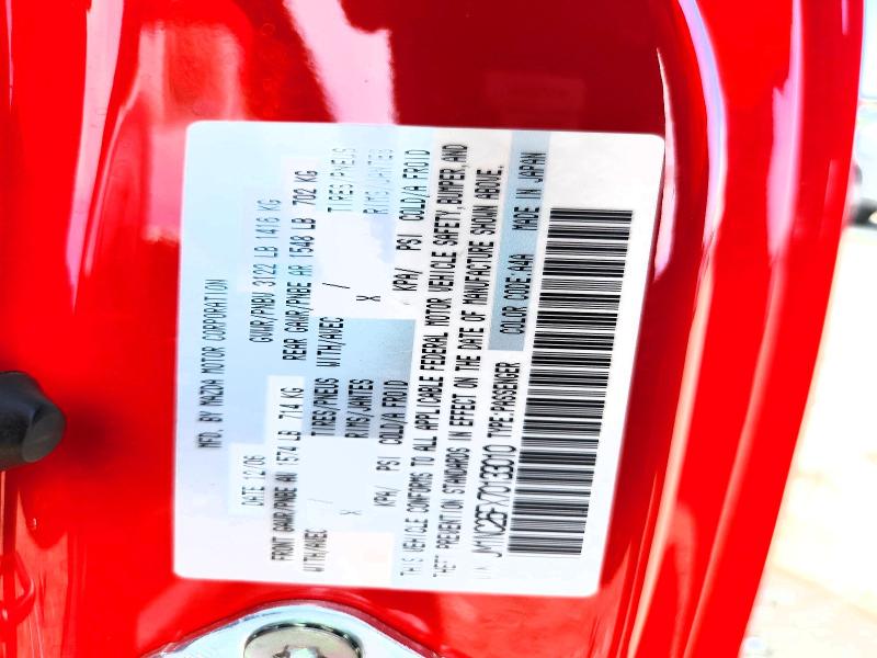 Продажа на аукционе авто 2007 Mazda Mx-5 Miata, vin: JM1NC26FX70133010, номер лота: 68329636