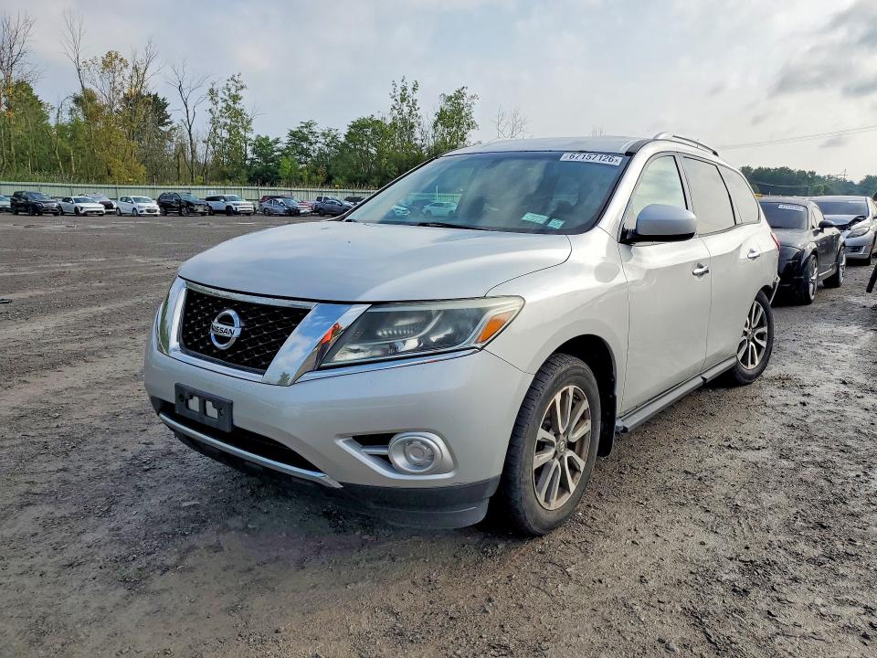 67157126 :رقم المزاد ، 5N1AR2MM2EC707556 vin ، 2014 Nissan Pathfinder مزاد بيع