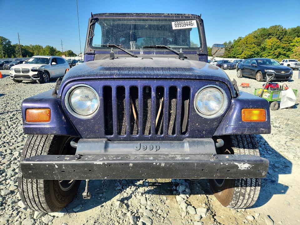 1999 Jeep Wrangler / Tj მანქანა იყიდება აუქციონზე, vin: 1J4FY19S7XP475086, აუქციონის ნომერი: 69959446