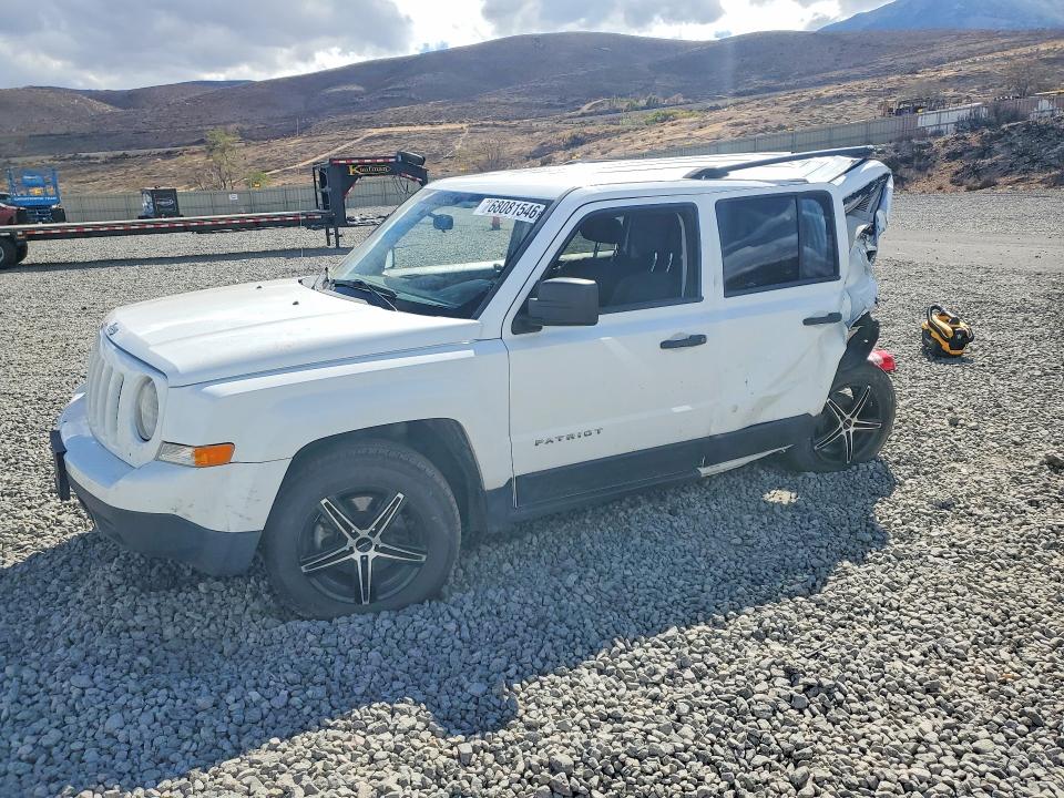 2013 Jeep Patriot მანქანა იყიდება აუქციონზე, vin: 1C4NJPBA1DD186552, აუქციონის ნომერი: 68081546