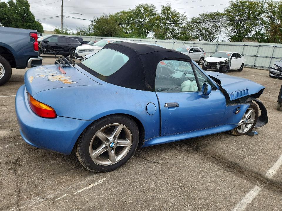 Продаж на аукціоні авто 1997 Bmw Z3, vin: 4USCJ3324VLC03128, номер лоту: 70338376