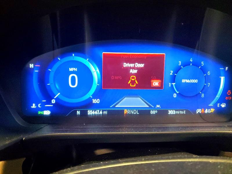 68110706 :رقم المزاد ، 1FMCU9H91NUA16387 vin ، 2022 Ford Escape مزاد بيع