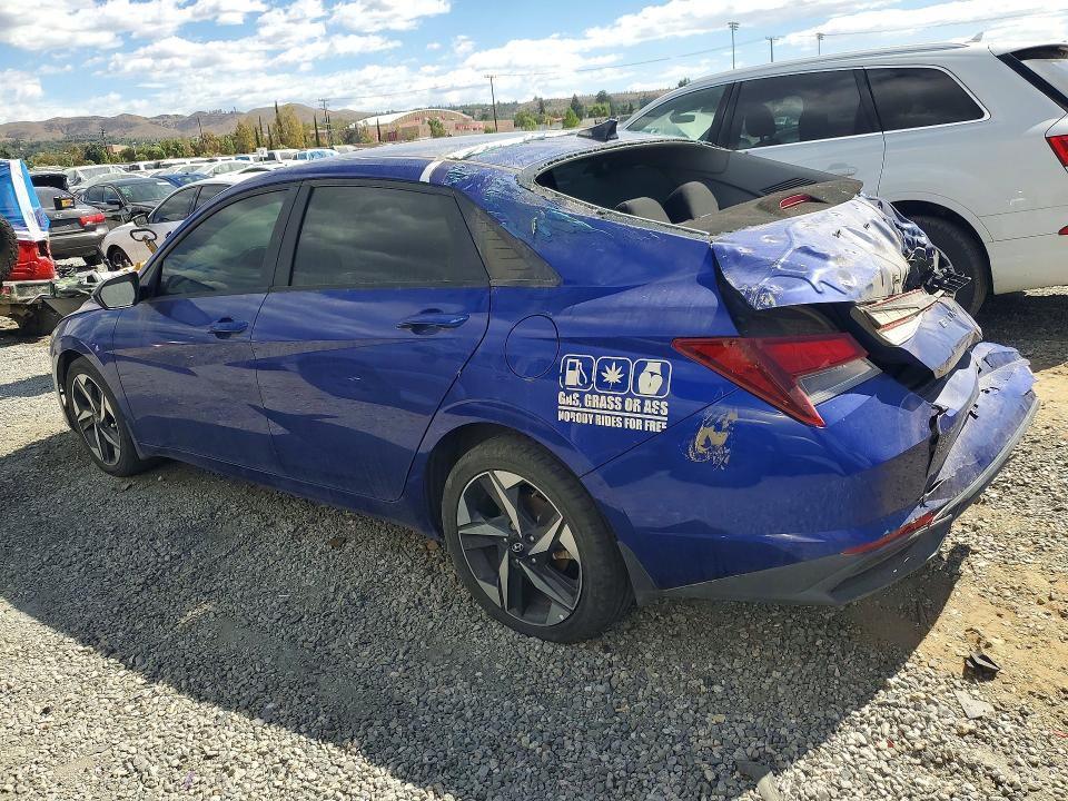 69442766 :رقم المزاد ، KMHLS4AGXPU483019 vin ، 2023 Hyundai Elantra مزاد بيع