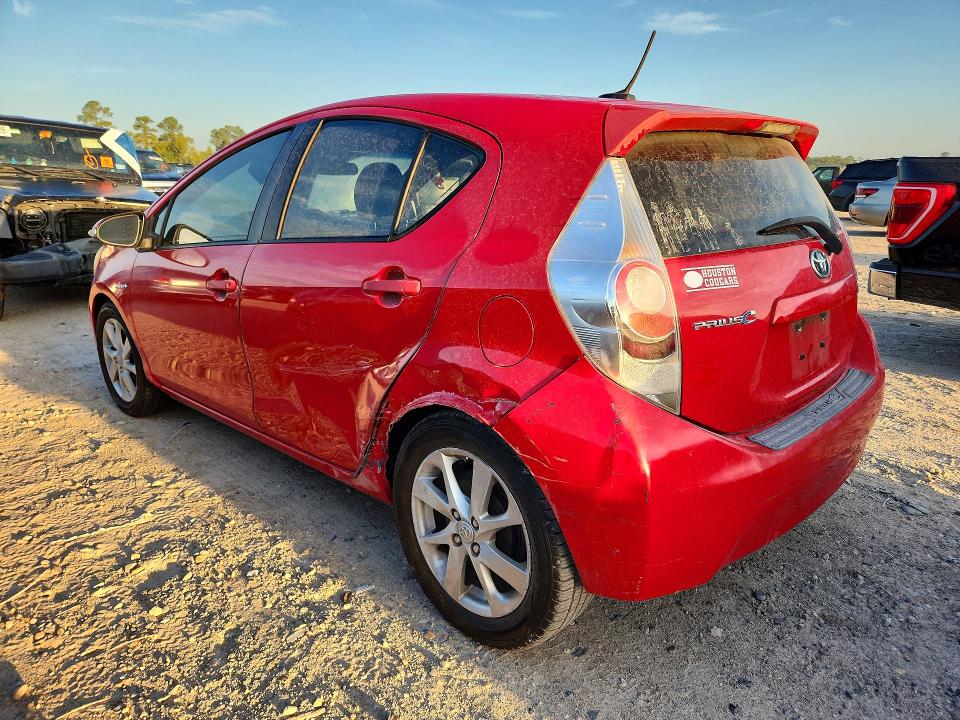 Aukcja sprzedaży 2012 Toyota Prius C, vin: JTDKDTB37C1001019, numer aukcji: 68777876