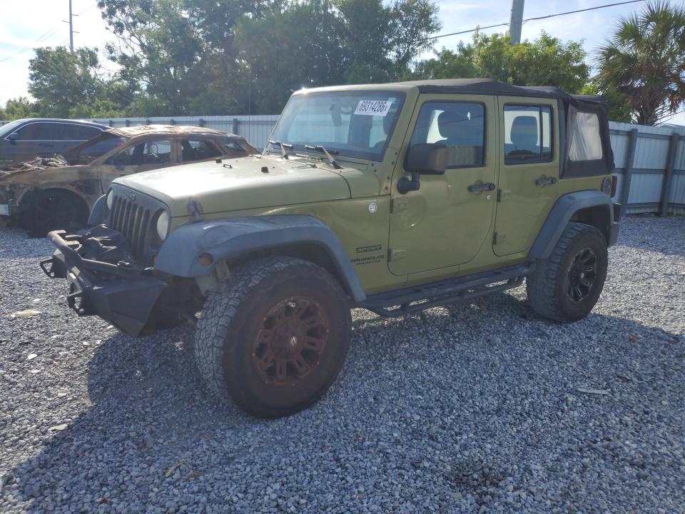 2013 Jeep Wrangler Unlimited მანქანა იყიდება აუქციონზე, vin: 1C4BJWDG8DL585107, აუქციონის ნომერი: 69314286