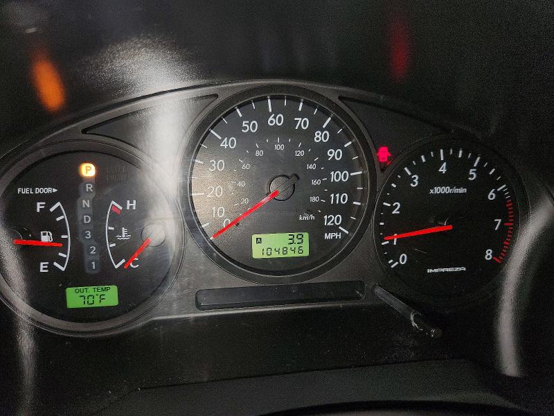 2007 Subaru Impreza მანქანა იყიდება აუქციონზე, vin: JF1GD61687H515466, აუქციონის ნომერი: 70464376