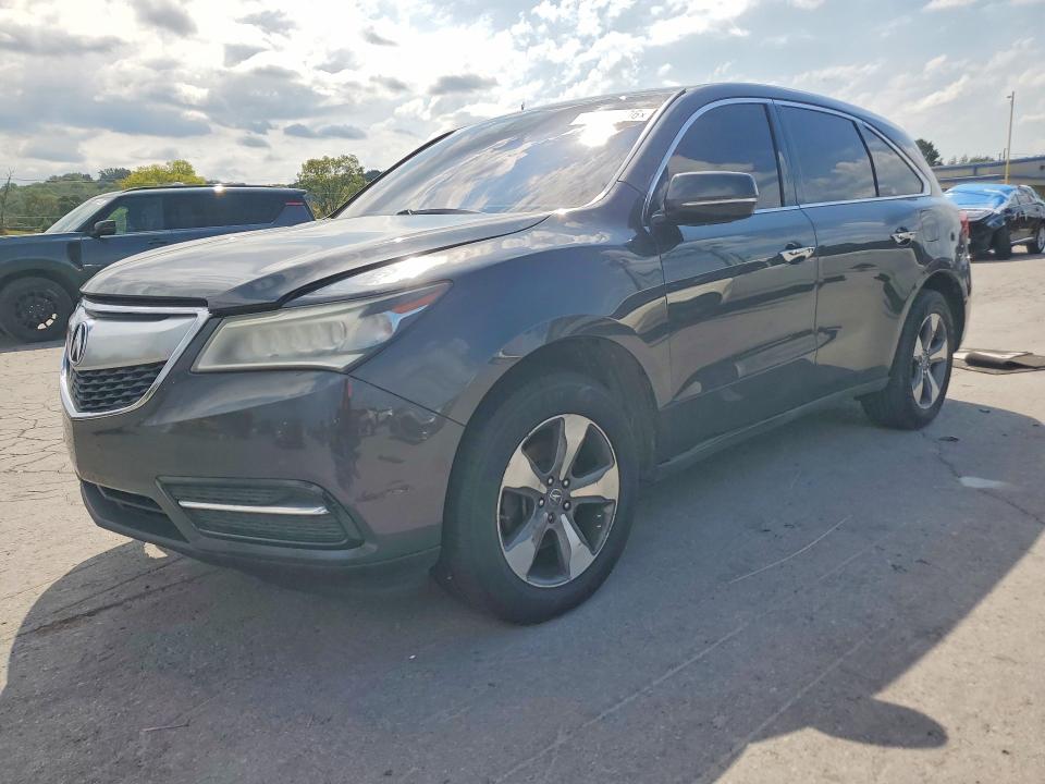2014 Acura Mdx მანქანა იყიდება აუქციონზე, vin: 5FRYD4H22EB042634, აუქციონის ნომერი: 68154206