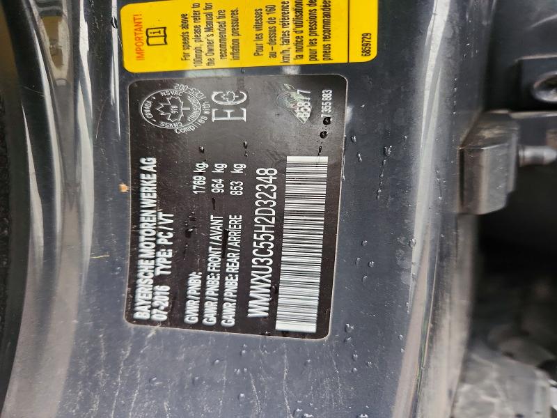 Aukcja sprzedaży 2017 Mini Cooper, vin: WMWXU3C55H2D32348, numer aukcji: 67500776