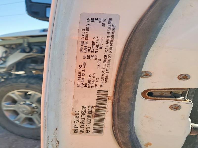 70934216 :رقم المزاد ، 3C6UR5DL7RG227338 vin ، 2024 Ram 2500 مزاد بيع