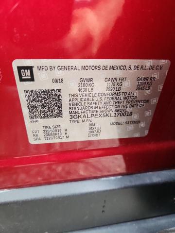 67265776 :رقم المزاد ، 3GKALPEX5KL170018 vin ، 2019 Gmc Terrain مزاد بيع