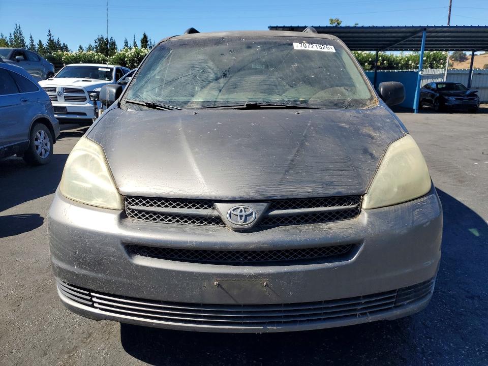 70721526 :رقم المزاد ، 5TDZA23C84S045650 vin ، 2004 Toyota Sienna مزاد بيع